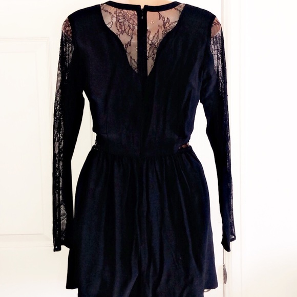 🆕ABERCROMBIE Lace Black Jumpsuit - Picture 5 of 5